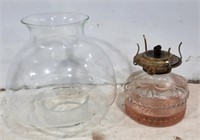 Kerosene Lamp & Chimney