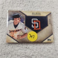 2019 Topps Commerative Retro Hat Logo Wil Myers