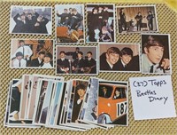 (37)  1964 TOPPS BEATLES DIARY TRADING CARDS