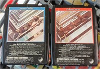 2 8-TRACK TAPES THE BEATLES 1962-66 & 1967-70
