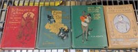 4 CIRCA 1900 G.A. HENTY CHILDRENS ADVENTURE BOOKS
