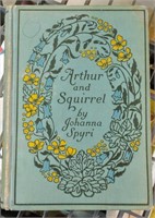 1925 ARTHUR AND SQUIRREL by JOHANNA SPYRI
