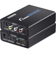 ($35)  RCA Svideo to HDMI Converter with RCA