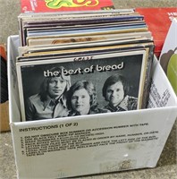 RECORDS / ALBUMS / LP LOT - ABBA, BREAD, BARRY