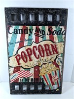 GUC "Candy and Soda Popcorn" Movie Decor Sign