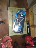 Propane torch kit, vtg metal first aid kit box,