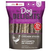 Dog Delights Chicken Sticks Dog Treats, 1.25 kg