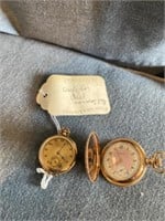 ELGIN GOLD LIKE SMALLER POCKET WATCHES