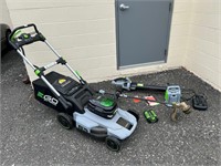 EGO Battery Lawn Mower, Weed Eater, Leaf Blower