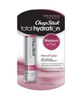 (2) ChapStick Total Hydration Moisture + Tint