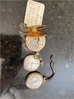 ELGIN, SOUTH BEND & WALTHAM POCKET WATCHES THAT