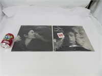 2 disques vinyles 33T , John et Julian Lennon