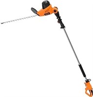 GARCARE Corded Pole Hedge Trimmer 4.8-Amp with