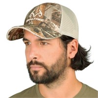 Realtree Men's OS Trucker Hat, Camouflage One Size