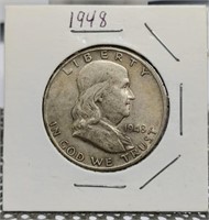 1948 FRANKLIN HALF DOLLAR