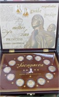 SET OF 12 SACAGAWEA $1 COINS WITH CASE