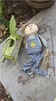 ROCKING HORSE FOR A FLOWER POT - SCARECROW-
