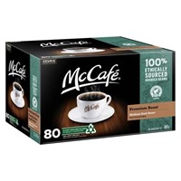80-Pk McCafé Premium Roast Coffee K-Cup Pods