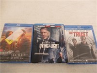Lot of 3 Assorted BluRay Movies