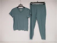 2-Pc Calvin Klein Women's MD Sleepwear Set, V-Neck