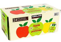 24-Pk Kirkland Signature Unsweetened Organic Apple