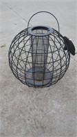2 SQUIRREL FEEDERS AND A TRELLIS