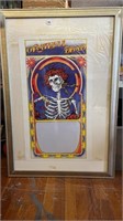 Grateful Dead Poster Print, 27" x 39" Framed