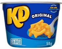 10-Pk Kraft Dinner Macaroni & Cheese Snack Cups,