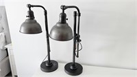 2 x Table Lamps 26"h