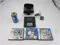 Console Nintendo DS + 3 jeux et accessoires