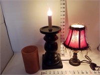 Electric Candle & Mini Lamp