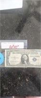 ONE DOLLAR SILVER CERTIFICATE 1935H