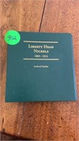 BOOK OF LIBERTY HEAD NICKELS
1883-1912
CONTAINS