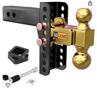LOCAME Adjustable Trailer Hitch, Fits 2.5-Inch