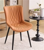 YOUTASTE Camel Dining Chairs