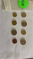 8 - EURO CENT COINS