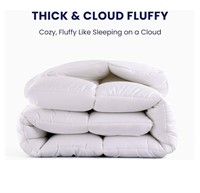 SLEEP ZONE Twin Size Cotton Mattress Pad, Soft