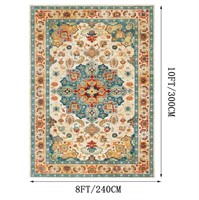 CHICHIC Area Rug 8x10 Washable Rug for Living Room