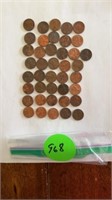 41 - USA PENNIES DATED 1969-2006