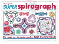 Kahootz Super Spirograph Design Set-- 50th