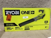 Ryobi 18v cordless jet fan blower tool only