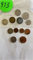12 - ASSORTED COINS