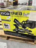 Ryobi 18v 10" sliding compound miter saw kit