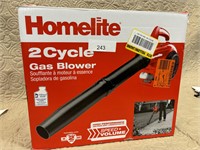 Homelite two cycle gas blower