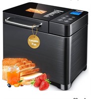 KBS 17-in-1 Bread Maker-Dual Heaters, 710W Machine