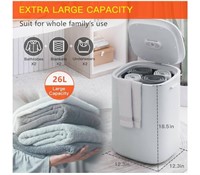 DOACE Upgraded Towel Warmer Bucket, 26L Hot Large