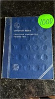 LINCOLN CENT COLLECTION FOLDER
STARTING 1941 -