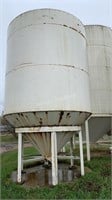 1100bu Hopper-Bottom Grain Storage Bin (Off Site)