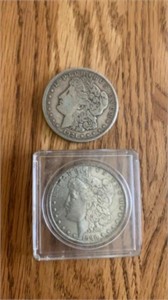 1890 & 1921 LIBERTY HALF DOLLARS