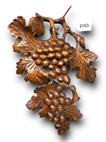 Beautifull Wood Carved Grapevine Decor